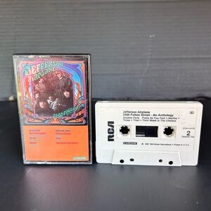 Jefferson Airplane ‎– 2400 Fulton Street - Cassette 1987 cassette one